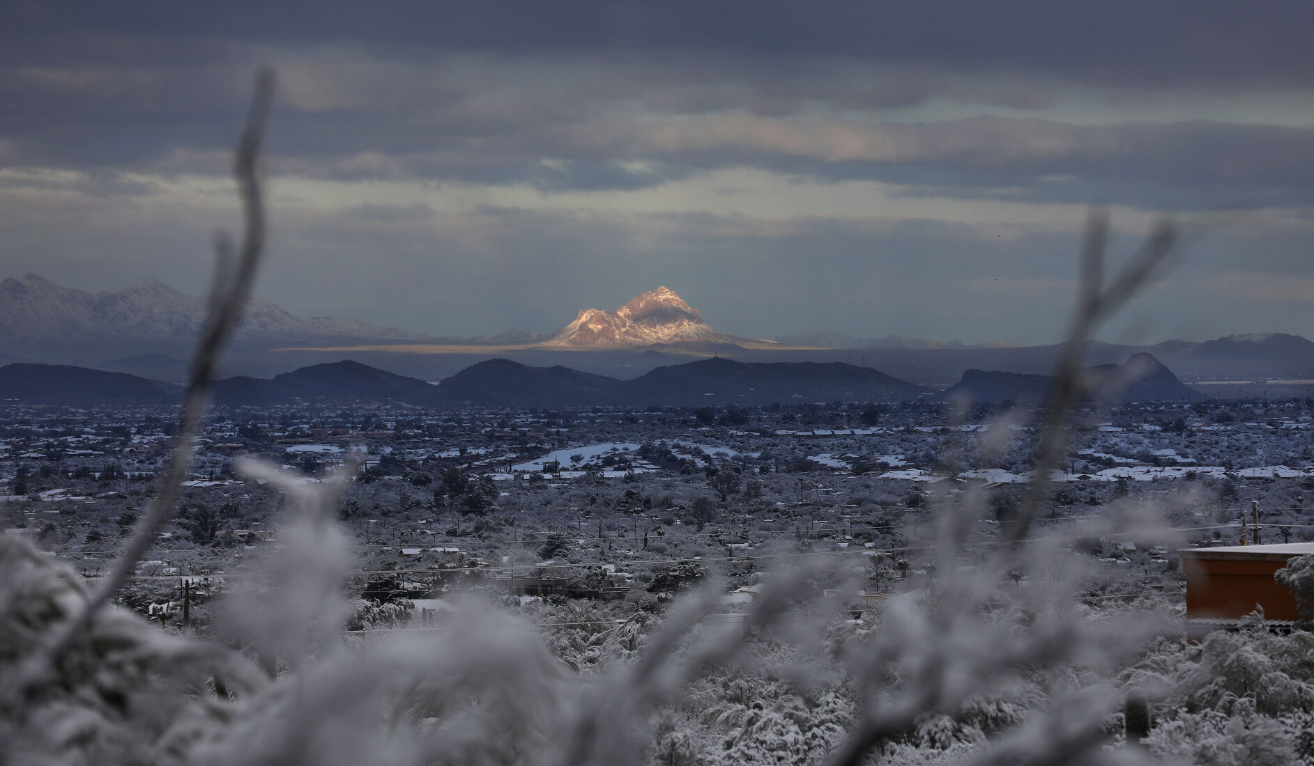 Snow, Tucson, 2023